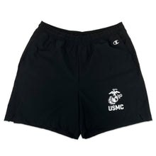 Load image into Gallery viewer, Marines Champion EGA Men&#39;s Woven 5&quot; Short (Black)