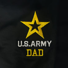 Load image into Gallery viewer, Army Dad 1/4 Zip (Black)