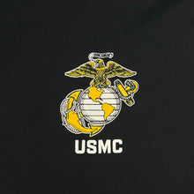 Load image into Gallery viewer, Marines Under Armour Left Chest EGA Armour Fleece Hood (Black)