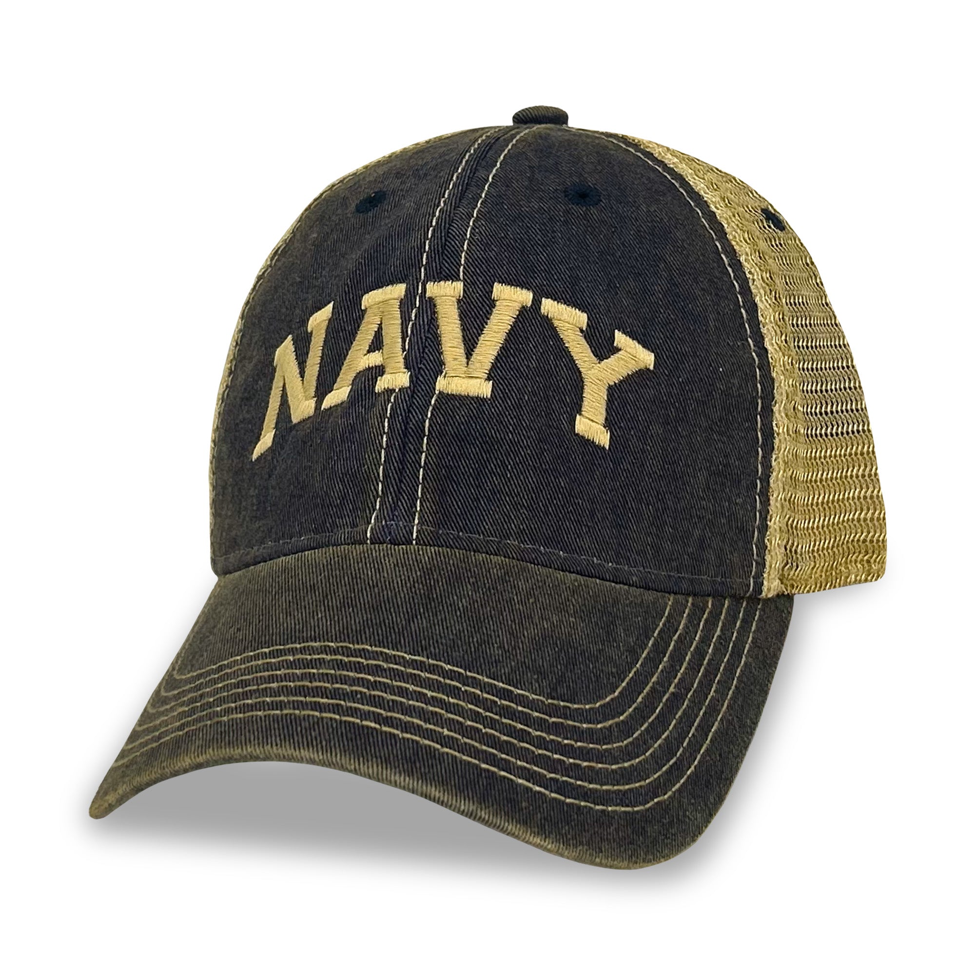 Navy Arch Trucker Hat – Armed Forces Gear