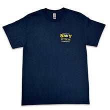 Load image into Gallery viewer, Navy Veteran Star Band T-Shirt (Navy)