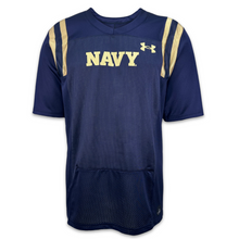 Load image into Gallery viewer, Navy Under Armour Custom Sideline Replica Football Jersey (Navy)