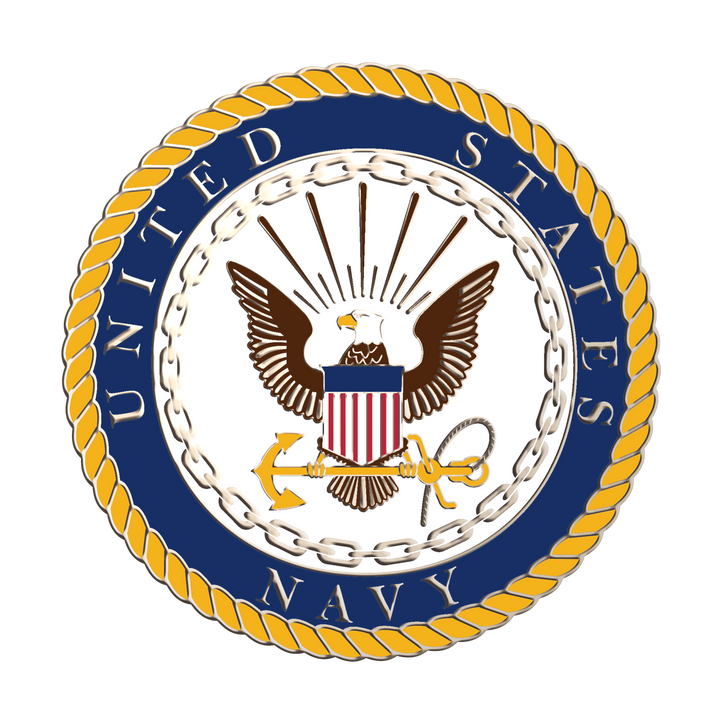 U.S. Navy Masterpiece Medallion Certificate Frame (Vertical)*