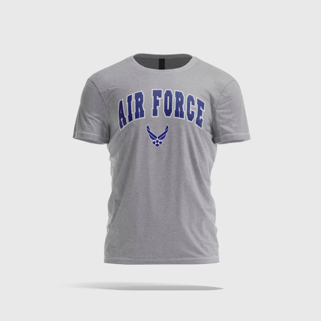Air Force Arch Wings T-Shirt (Grey)