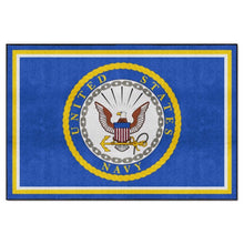 Load image into Gallery viewer, U.S. Navy 5&#39; X 8&#39; Plush Rug (Seal)