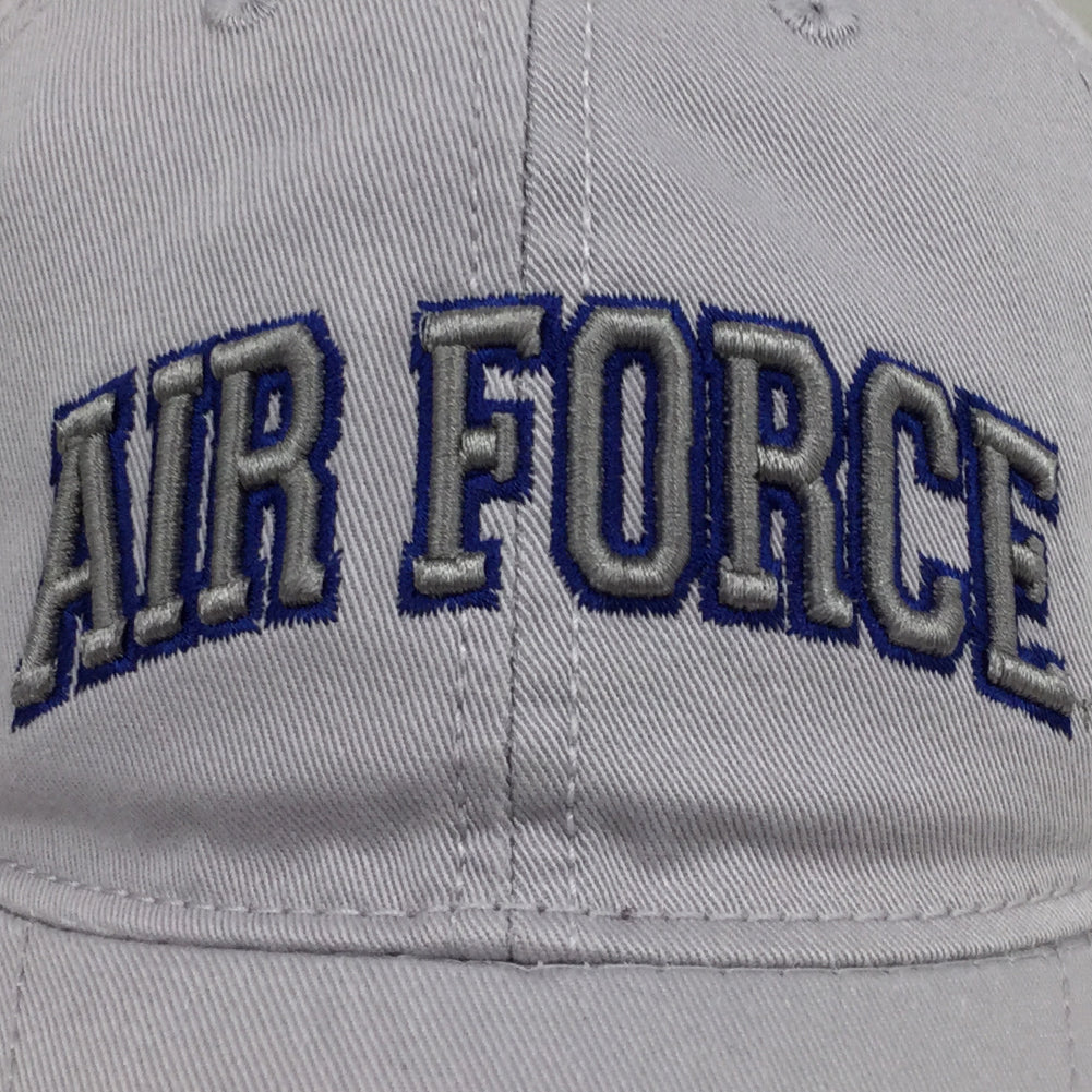 AIR FORCE ARCH LOW PROFILE HAT (SILVER) 1