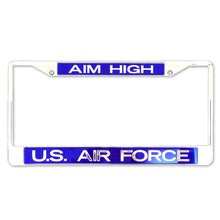 Load image into Gallery viewer, AIR FORCE LICENSE PLATE FRAME 3