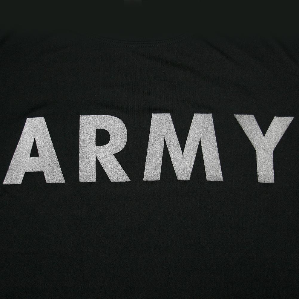 Army Gear Army Long Sleeve Performance TShirt in Black