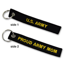 Load image into Gallery viewer, ARMY PROUD MOM KEY CHAIN 2