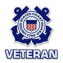 Load image into Gallery viewer, COAST GUARD VETERAN DECAL 1