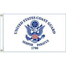 Load image into Gallery viewer, USCG Seal Flag