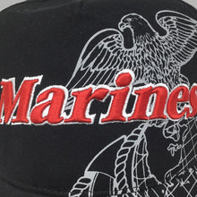 Load image into Gallery viewer, MARINES SIDE BILL HAT BLACK 2