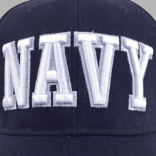Load image into Gallery viewer, NAVY 3D BLOCK HAT 3