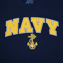 Load image into Gallery viewer, Navy Arch Anchor Crewneck (Navy)