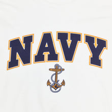 Load image into Gallery viewer, NAVY ARCH ANCHOR T-SHIRT (WHITE) 2