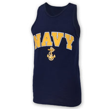 Load image into Gallery viewer, NAVY ARCH ANCHOR TANK (NAVY) 1
