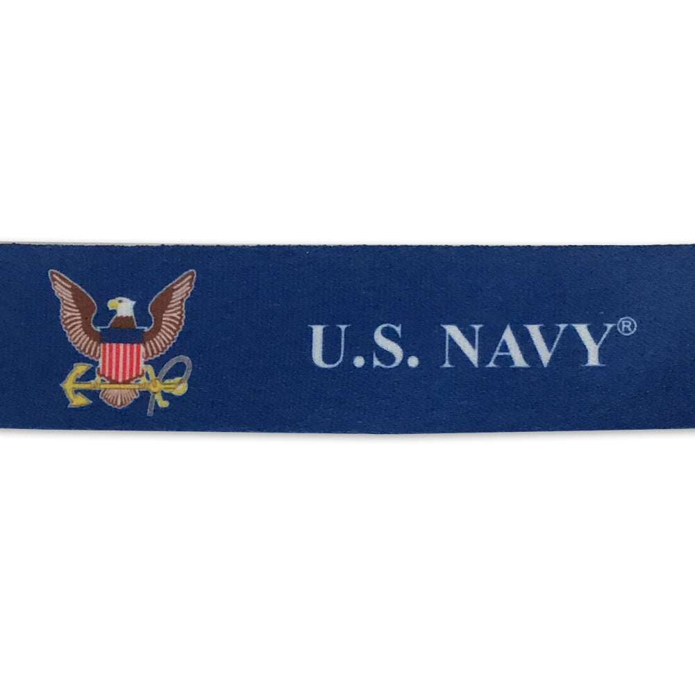 thumbnail image 2 of US Navy Emblem Lanyard With Detachable Key Ring – 32" Multicolor, Unisex, Trade Winds Brand 2 of 5