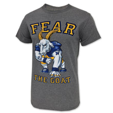 Load image into Gallery viewer, NAVY FEAR THE GOAT FOOTBALL T-SHIRT 2