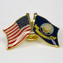 Load image into Gallery viewer, NAVY USA LAPEL PIN