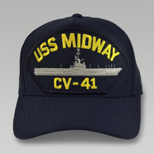 Load image into Gallery viewer, NAVY USS MIDWAY CV41 HAT 2