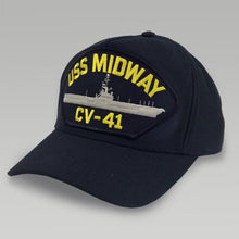 Load image into Gallery viewer, NAVY USS MIDWAY CV41 HAT