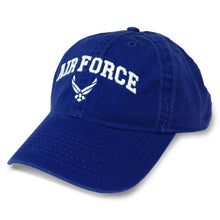 Load image into Gallery viewer, WOMENS AIR FORCE WINGS HAT (ROYAL) 4