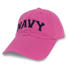 Load image into Gallery viewer, WOMENS NAVY ARCH HAT (PINK) 2