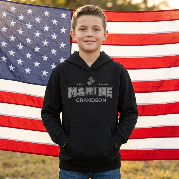 Marines Family Youth Hooded Sweatshirts