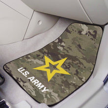 Load image into Gallery viewer, U.S. Army 2-pc Carpet Camo Car Mat Set