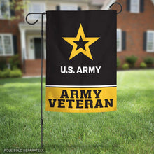 Load image into Gallery viewer, U.S. Army Veteran Garden Flag (12&quot;x18&quot;)