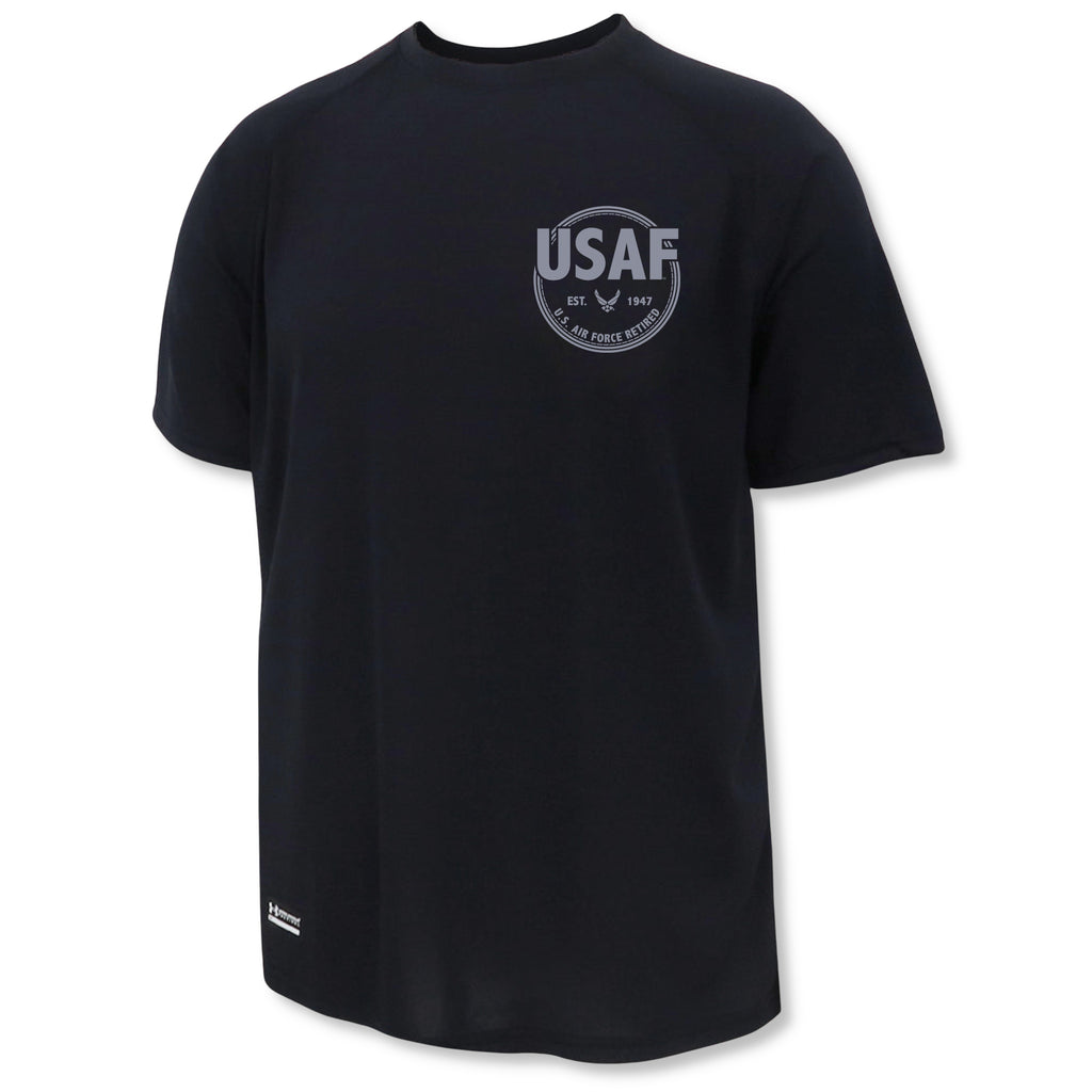 Air Force Retired Under Armour Tac Tech T-Shirt