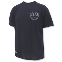 Load image into Gallery viewer, Air Force Veteran Under Armour Tac Tech T-Shirt