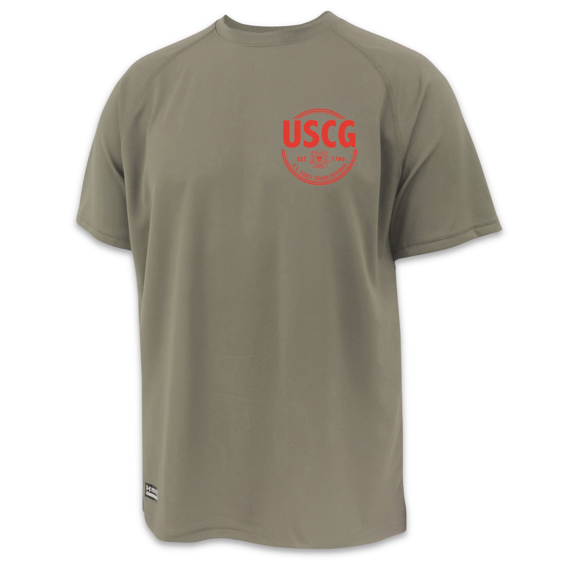 Coast Guard Veteran Under Armour Tac Tech T-Shirt