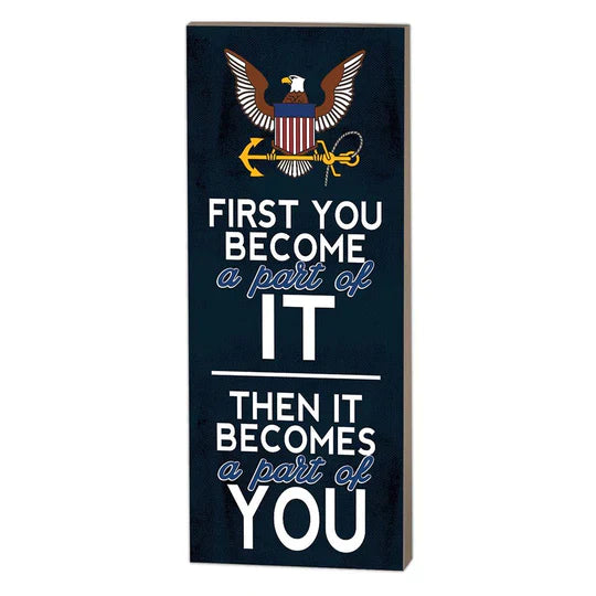 Navy First You Become Sign (7x18)*