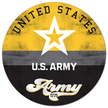 Load image into Gallery viewer, Circle Retro Multi Army (20x20)*