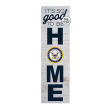 Load image into Gallery viewer, Indoor Outdoor Sign HOME So Good Navy (10x35)*