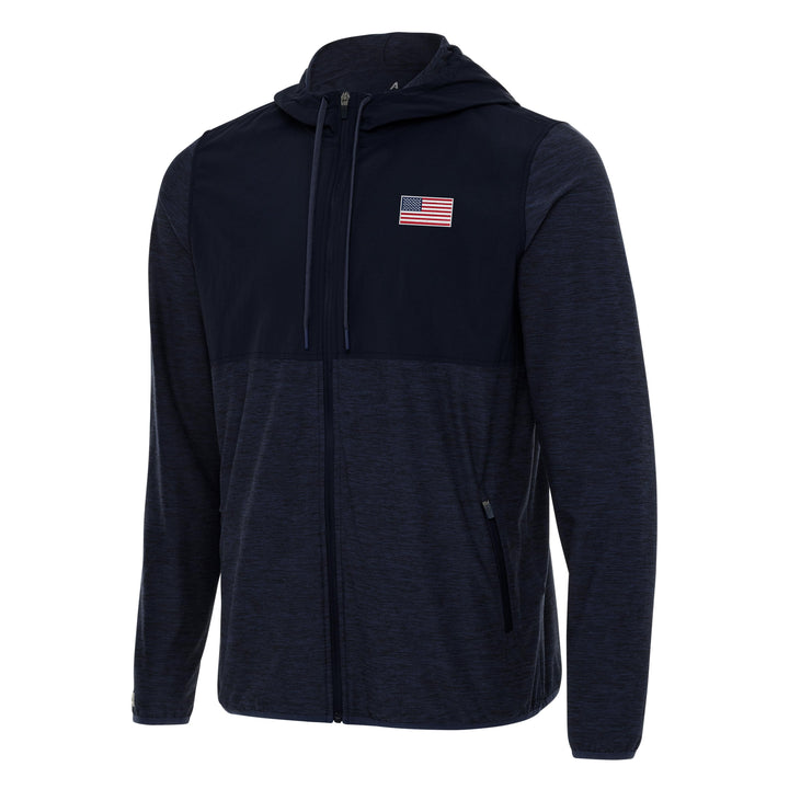 American Flag Men's Sway Jacket (Navy)*