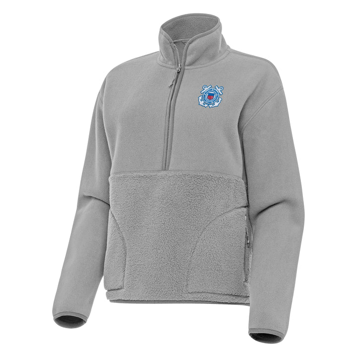 U.S. Coast Guard Women's Figure 1/2 Zip Pullover (Skyscraper)*