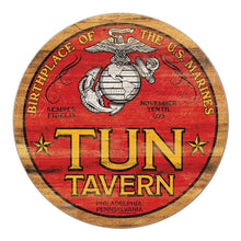 Load image into Gallery viewer, United States Marine Corps Tun Tavern 4C Sign (12x12)