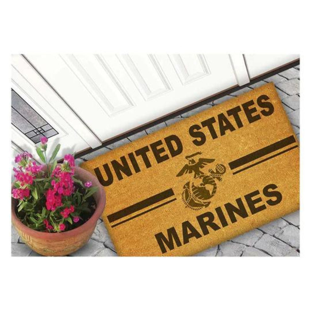 Marines EGA Stripe Doormat