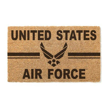 Load image into Gallery viewer, Air Force Wings Stripe Doormat*