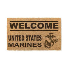 Load image into Gallery viewer, Marines EGA Welcome Doormat*