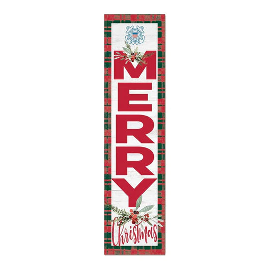 Coast Guard Merry Christmas Sign (11x46)