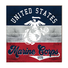 Load image into Gallery viewer, Marines EGA 10x10 Retro Multi Color Sign*