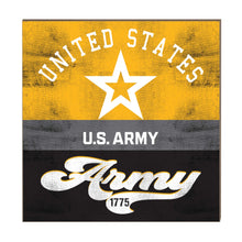Load image into Gallery viewer, Army Star 10x10 Retro Multi Color Sign*
