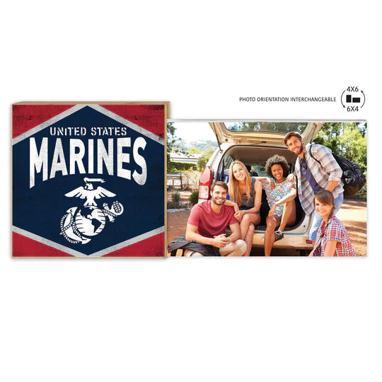 Marines Retro Diamond Floating Picture Frame*