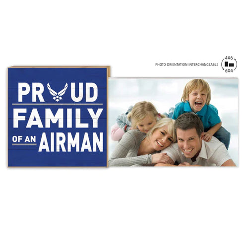 Air Force Floating Picture Frame Military Proud Family