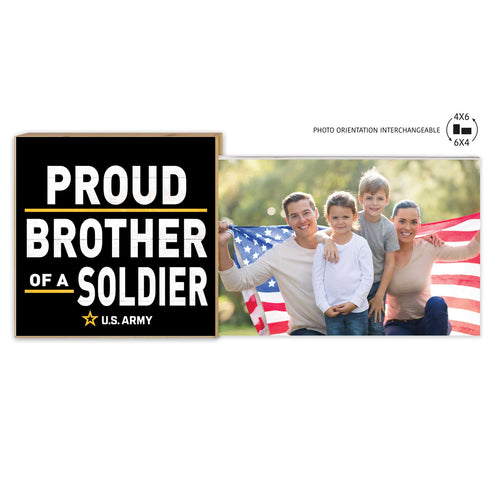 Army Floating Picture Frame Military Proud Brother