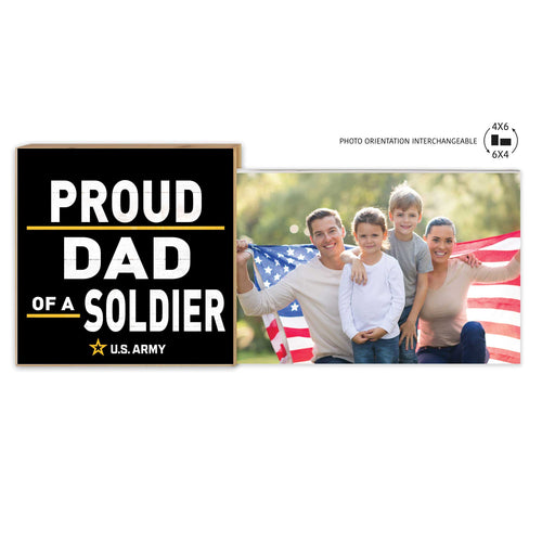Army Floating Picture Frame Military Proud Dad*