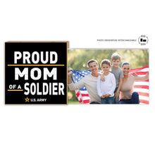 Load image into Gallery viewer, Army Floating Picture Frame Military Proud Mom